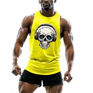 Camiseta Deportiva sin Mangas para Hombre, de Poliéster Reciclado, Absorbente de Humedad, Ropa Deportiva Sostenible para Gimnasio, con Logotipo Personalizado, Venta al Por Mayor - Product Image 1
