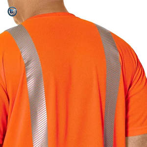 Camisa de seguridad profesional para trabajadores de obra, estilo de alta visibilidad con ajuste cómodo y flexible - Product Image 5