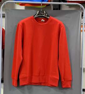 Sweat-shirts en coton 100% personnalisés en gros, sweat-shirts unis pas chers sans capuche, sweat-shirts personnalisés brodés - Product Image 5