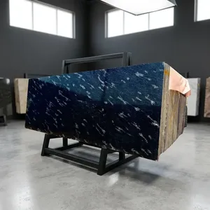 Dalles de granit noir naturel poli à haute demande, finition lisse, matériau pour comptoirs de cuisine, revêtements de sol et intérieur - Product Image 3