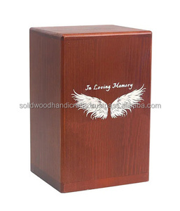 โกศไม้เผาศพสำหรับผู้ใหญ่โกศไม้โกศสำหรับงานศพปรับขนาดได้ - Product Image 3