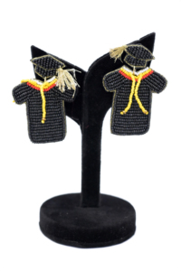 Boucles d'oreilles en forme de cœur perlées faites à la main, artisanat de haute qualité, personnalisées, cadeau idéal pour la fête des mères, bijoux tendance 2026 - Product Image 5