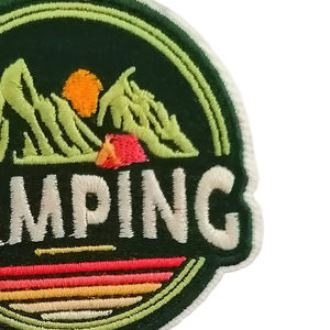 Fashionable Varsity Lady Embroidery Patch Custom Chenille Sew On <b>Badge</b> Personalized Garment Decoration Patch - Product Image 5