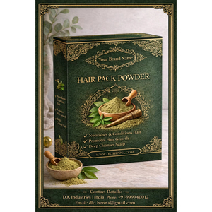 Polvo de Coloración Capilar Herbal Negro Natural Bajo en Químicos - Product Image 2