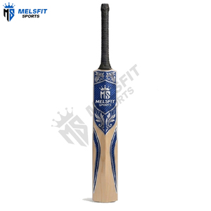 Bate de críquet profesional ligero y personalizable, hecho a mano con madera de sauce inglés para pelota de cuero - Product Image 1