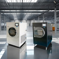 Europese beste kwaliteit Chinese fabrikant kleine vriesdroogmachine 20KG PLC pomp 304 roestvrij staal laag verbruik voedsel drogen