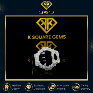 Montre automatique en acier inoxydable de luxe de qualité supérieure, résistante à l'eau, avec mouvement à quartz, diamants et cristal saphir, unisexe - Product Image 3