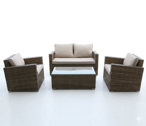 Wholesale Price Indonesia Manufacturer Wicker Outdoor Dining Sets Patio Furniture Sets Minimalist Style - Product Image 3