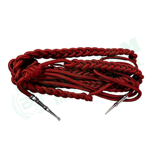 Cordón de Hombro de Alta Calidad con Recubrimiento Ecológico para Guardias de Seguridad, Accesorio para Uniformes Tácticos con Puntas Metálicas - Product Image 2
