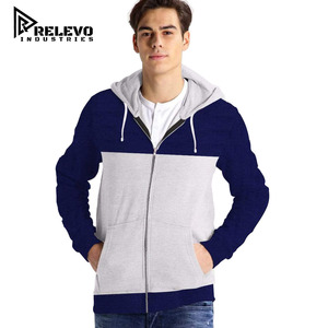 Sweat-shirt à capuche zippé épais pour homme, en polaire, idéal pour l'hiver, coupe classique, léger et confortable - Product Image 1