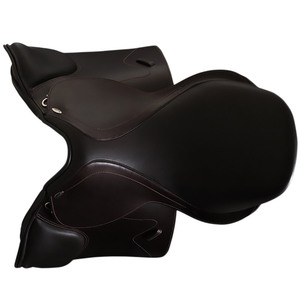 Selle d'équitation anglaise en cuir véritable de luxe, équipement d'équitation professionnel, fabricant en gros, fournisseur exportateur - Product Image 2