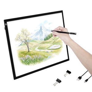 A3 LED <b>Light</b> <b>Board</b> 3-Level Dimmable Brightness USB Powered Diamond Painting Tracing <b>Light</b> Table <b>Light</b> Box - Product Image 1