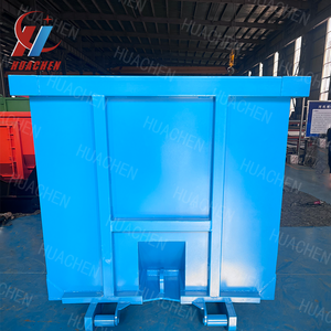 Contenedor de Basura de Acero al Carbono Azul de Alta Calidad para Empresas de Residuos, Venta al Por Mayor de Fábrica - Product Image 5