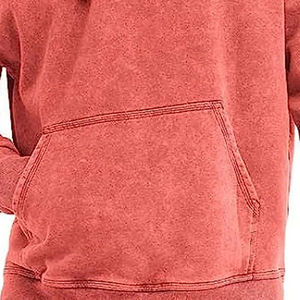 Sweat-shirts à capuche BRG à séchage rapide, respirants, effet délavé, impression personnalisée, basiques, mélange de coton, logo de haute qualité, pour hommes. - Product Image 4