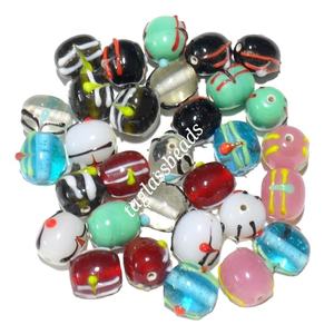 Cuentas de vidrio de semilla DIY de alta calidad, estilo de cuentas de murano para tela, lámpara mixta, cuentas de vidrio de trabajo listas para enviar - Product Image 1