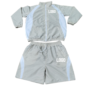 Custom Logo Waterproof Lightweight Polyester Nylon Men Track Suits Outdoor Nylon Windbreaker <b>Tracksuit</b> - Product Image 2