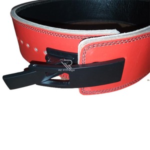 Ceinture de musculation en cuir OEM avec logo personnalisé, ceinture de soutien robuste pour la musculation - Product Image 1