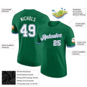 Maillot de baseball personnalisé tendance, vêtements d'équipe sur mesure, tissu sportif respirant, nom et numéro, fournisseur de vêtements en gros OEM - Product Image 3