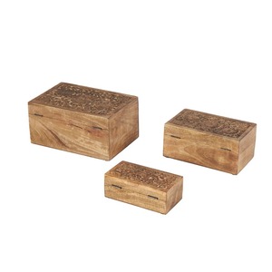 Boîte à bijoux rectangulaire en pierre avec couvercle, design minimaliste, 1 couche, surface polie, rangement pour bijoux - Product Image 6
