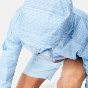 Conjunto corto de chaqueta cortavientos y pantalones cortos a juego para hombre, estilo streetwear de invierno. - Product Image 4