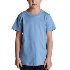 Camisetas infantiles de mezcla de algodón de primera calidad, suaves, transpirables, ligeras, para uso en verano, para uso casual. - Product Image 1