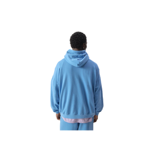 Sudadera con Capucha Extra Grande para Hombre, Color Sólido, Felpa de Algodón, Estilo Casual, Diseño con Bolsillos, Corte Holgado - Product Image 2