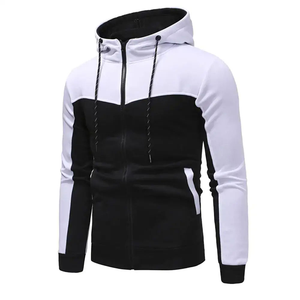 Conjunto Deportivo para Hombre, 100% Algodón, con Capucha y Contraste de Color, Ecológico, Sudadera con Capucha y Pantalones Deportivos, Ropa Casual de Calle para Invierno - Product Image 3