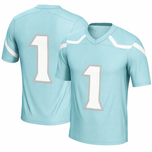 เสื้อฟุตบอลน้ำหนักเบา เสื้อฟุตบอลสมัยใหม่ เสื้อฟุตบอลระดับพรีเมียมสำหรับกิจกรรมทีมมืออาชีพ ระบายอากาศได้ดี สวมใส่สบาย - Product Image 1