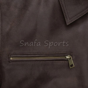 Chaqueta de Cuero Genuino de Última Moda para Mujer, Abrigo de Invierno con Característica Transpirable, Hecha con Cuero de Alta Calidad - Product Image 4
