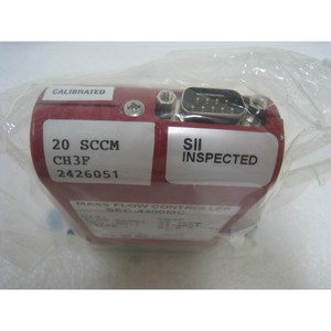 ตัวควบคุมการไหลของก๊าซ Stec MFC Mass Flow Controlle rSEC-4400MC CH3F - อุปกรณ์และอะไหล่เซมิคอนดักเตอร์ระดับโลกที่เชื่อถือได้ - Product Image 3