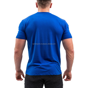 Meilleure qualité hommes T-Shirt couleur unie sur mesure nouveau style hommes coton t-shirts de bonne qualité respirant hommes T-shirts - Product Image 3