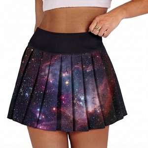 Women High Waist Split Tennis Skirt With Built-in Shorts <b>Athletic</b> Skort Quick Dry Workout Running Golf Yoga Skort Active wear - Product Image 1