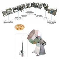 Mélangeur d'assaisonnements octogonal de qualité alimentaire pour la production de chips et de snacks