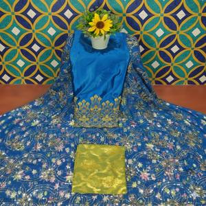 เดรสผ้าแจ็คการ์ดหรูหราประดับลูกปัดลายดอกไม้ รุ่นใหม่มาแรง คุณภาพอันดับหนึ่ง เหมาะสำหรับโอกาสพิเศษ - Product Image 6