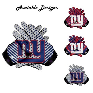 Gants de football américain en silicone ultra-adhérents personnalisés par le fabricant, respirants, avec poignées et sangle de poignet réglable, pour jeunes et adultes - Product Image 6