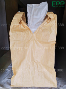 Q Bags Industrial Breathable 2 Loop Jumbo FIBC Ton Bag <b>Waterproof</b> PP Bulk Bags - Product Image 3