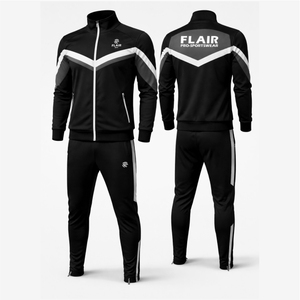 Football Club Training <b>Suit</b> - Long Sleeve Breathable Sports Soccer Tracksuit for Adults and Kids - Product Image 6