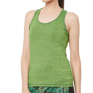 Débardeur dos nageur pour femme, extensible, respirant, coupe ajustée, pour fitness, yoga, gym, sans manches, vêtement de sport, fournisseur OEM - Product Image 1