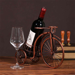 Estante para Vino con Forma de Triciclo Vintage, Decoración para el Hogar, Sala de Estar, Mueble para Vino, Decoración de Escritorio, Estante para Copas de Vino - Product Image 2