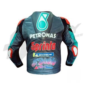 Chaqueta de moto impermeable de Cordura para hombre hecha a medida OEM, ropa deportiva de cuero genuino, transpirable, a prueba de viento, opciones de talla grande - Product Image 4