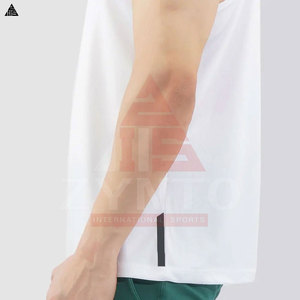 Débardeurs de sport personnalisés OEM pour hommes – Maillots de corps de musculation et fitness tendance pour hommes - Product Image 3