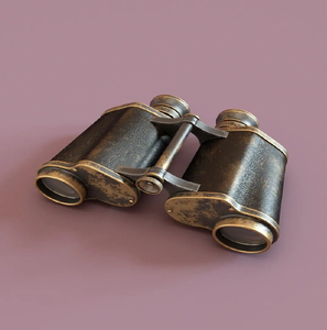 Cordón de cuello para telescopio de latón antiguo, binoculares de mano para camping y observación de aves a precio mayorista económico - Product Image 1