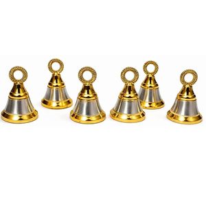 Campanas Colgantes Doradas para Pooja Mandir, Cadena Decorativa de Campanas de Templo para Entrada del Hogar, Decoración Espiritual Hindú - Product Image 4