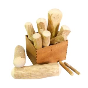 Palo de Madera de Café Natural Premium para Perros, Juguete Masticable Orgánico y Duradero para Perros Mordedores Agresivos, Cuidado Dental - Product Image 1