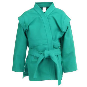 El Mejor Uniforme de Sambo Unisex TRILACE, 100% Algodón, Transpirable, de Secado Rápido, Ligero, para Adultos, con Logotipo Frontal - Product Image 2