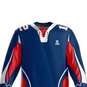 Uniforme de hockey sur glace pour hommes 2026 imprimé, respirant, 100 % polyester, longueur standard - Product Image 4