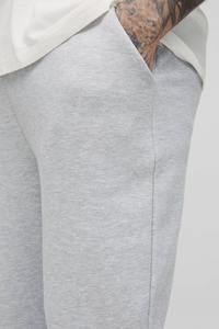 กางเกงทรงบ็อกซี่ฟิตสองชั้นสีเทา แต่งลายปักแบบแอพพลิเคชั่น ระบายอากาศได้ดี เหมาะสำหรับฤดูหนาว เอวกลาง ทรงแบ็กกี้ ขาบาน สไตล์ลำลอง - Product Image 5