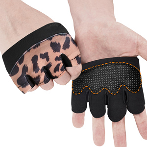 Custom Non-slip Neoprene Fitness Grip Pads Weightlifting Workout <b>Gloves</b> With Comfortable Grip Gym Use Bodybuilding Training Use - Product Image 1