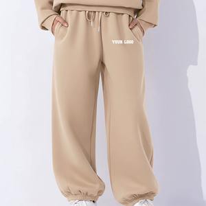 Ensemble de survêtement décontracté pour femme, imprimé dentelle, taille mi-haute, deux pièces, avec pantalon de jogging et sweat à capuche, idéal pour l'hiver - Product Image 1
