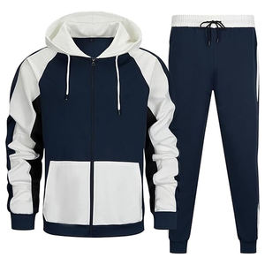 Conjunto Deportivo de Algodón para Hombre |   Conjunto Deportivo Personalizado de Sudadera con Capucha y Pantalones Jogger - Product Image 1